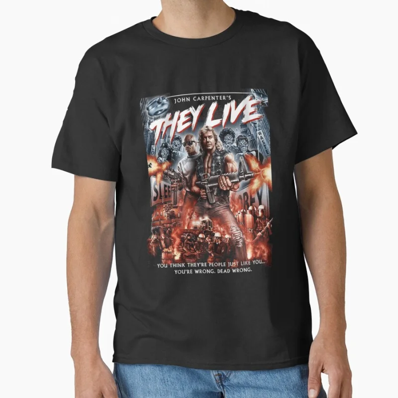 

Vintage carpenter they live obey bubblegum1980s movie Funny gift T-shirt for men large size Tops S-6xl adult colthing