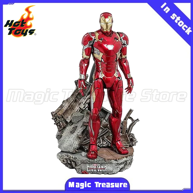 

【MT】Hot Toys MMS608D42 Marvel "Captain America 3" Iron Man Mark 46 1:6 Scale Alloy Collectible Doll Movable Model Toy