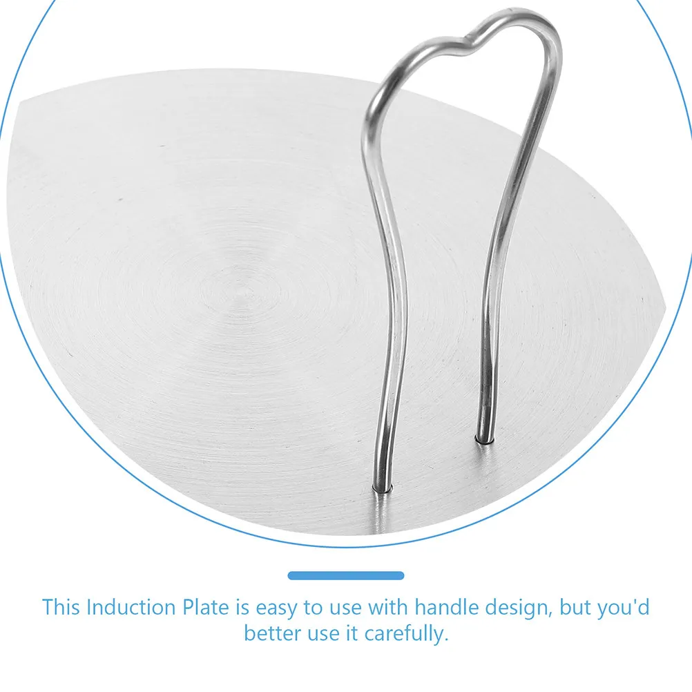 Induction Plate Stainless Steel Heat Diffuser Kitchen Cooktop Adapter Plate for Gas Stove Electric Stove Iron Ceramic Pots