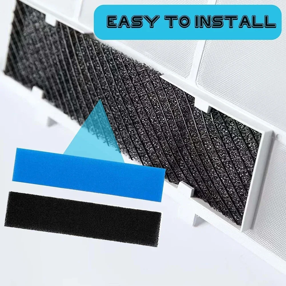 8PCS For Mitsubishi Electric MAC-2330FT-E MAC-3000FT-E Air Conditioning PU Sponge Fiber Cotton Filter Cotton 210*40*5mm