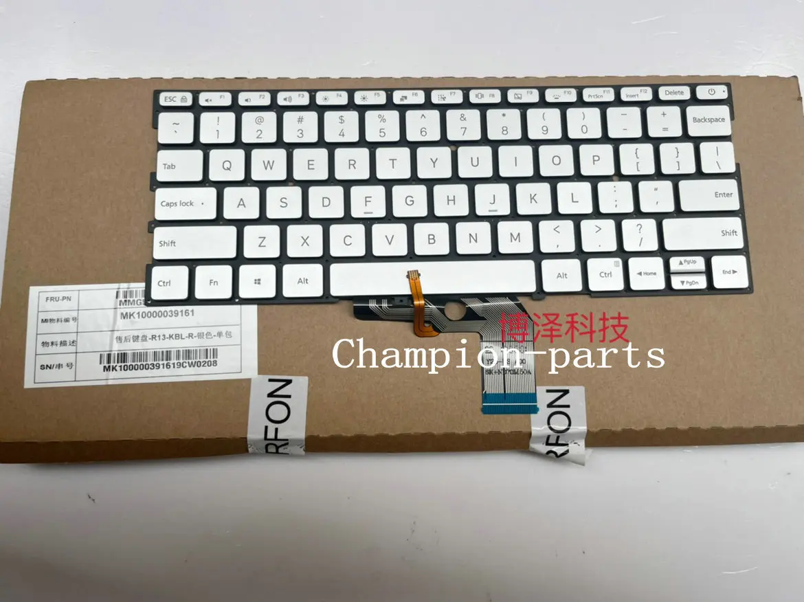 MLLSE ORIGINAL BRAND NEW LAPTOP KEYBOARD FOR Xiaomi Air 13.3 161301 SERIES TM1604 TM1704 TM1703 BACKLIT  FAST SHIPPING