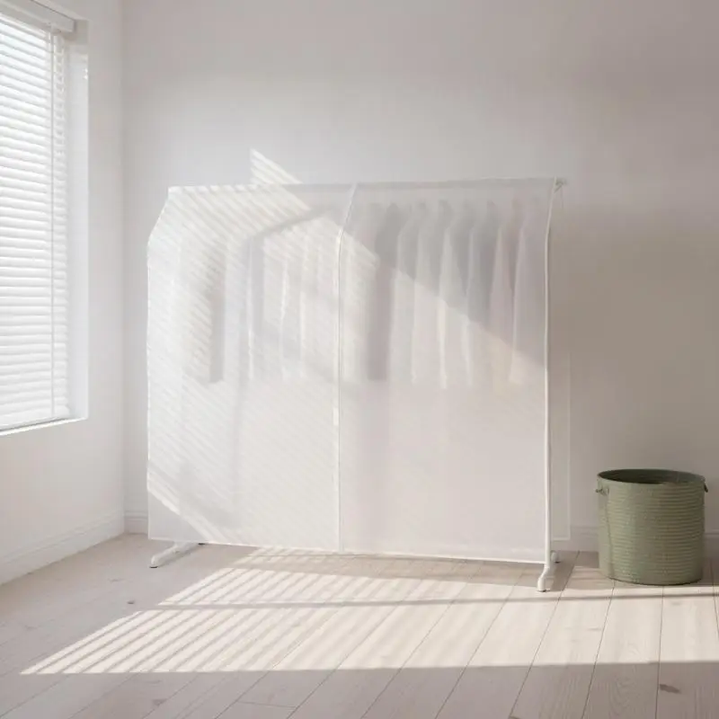 Hanging Dustproof Garment Bag Translucent Waterproof Clothes Storage Cover for Wardrobe Wedding Dress Suit Protection