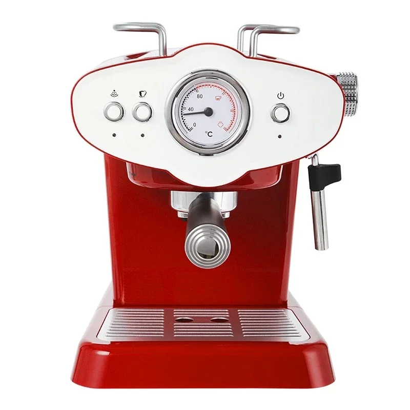 

15Bar Semi-Automatic Italian Coffee Machine CRM3017 Small Household Espresso Maker Electric Coffee Grinder 1100W