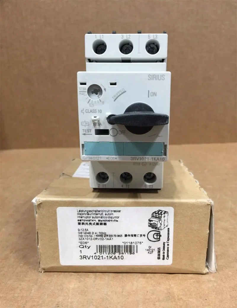 

Brand New 3RV1021-1KA10 3RV1021-1HA10 3RV1021-1GA10 3RV1021-1JA10 Warranty One-year