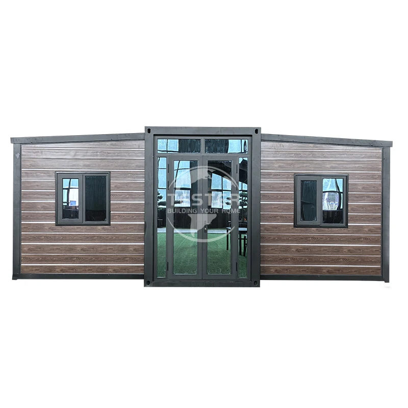 Customized New Product 2 Bedroom Expandable Container House Villa Prefabricated Stackable House Mobile House Casa Panel De Sandw
