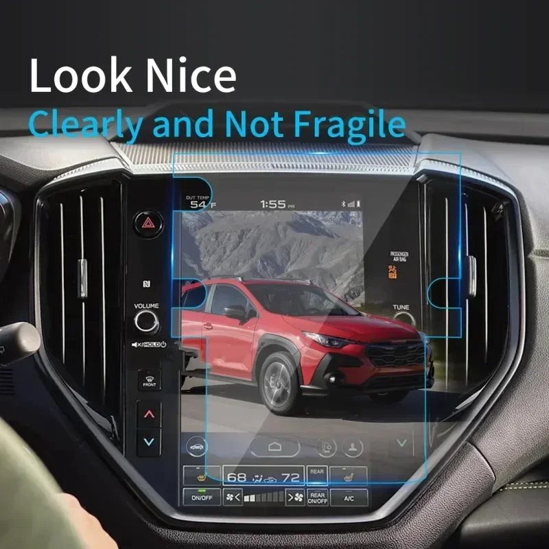 Car Screen Protector GPS Protection Film Tempered Glass Protective Film For Subaru Crosstrek 2024 11.6inch Car Accessories