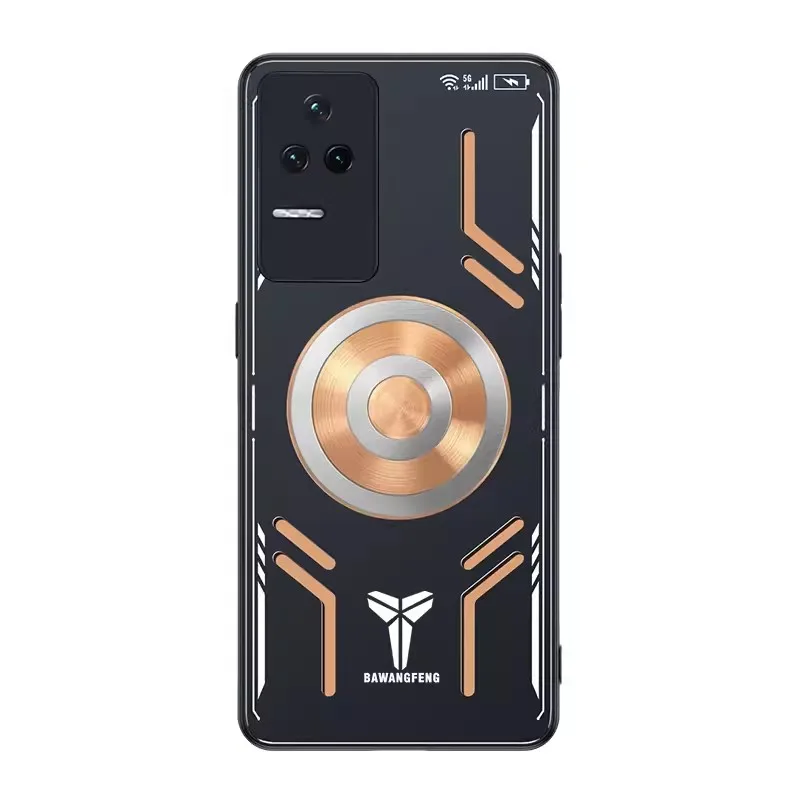 Newest Aluminum Alloy Heat Dissipation Case For Redmi K50 Ultra K50 Gaming K50 Pro Cases Graphene Cooling Red Copper Metal Cover