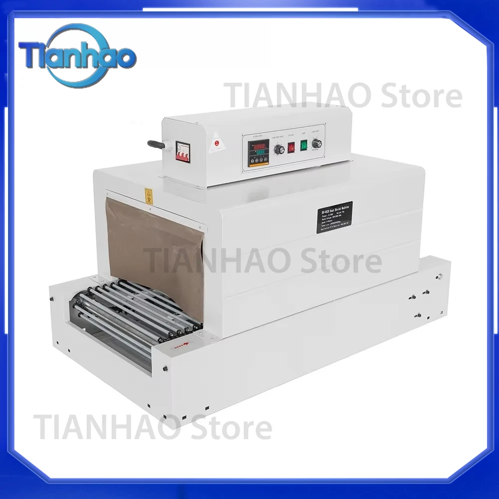YOUNGSUN Chain4525 Roller Tunnel Automatic Heat Shrink Machine Desktop Efficiency Factory Wrapping Packer for Boos Carton