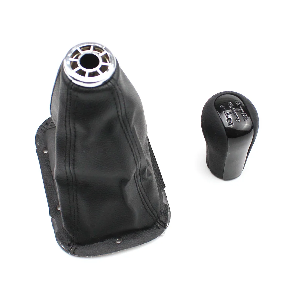 

Gear shift cover Black GEAR SHIFTS KNOB Boot Frame for TOYOTA AVENSIS T25 MK2 II 2003-2009