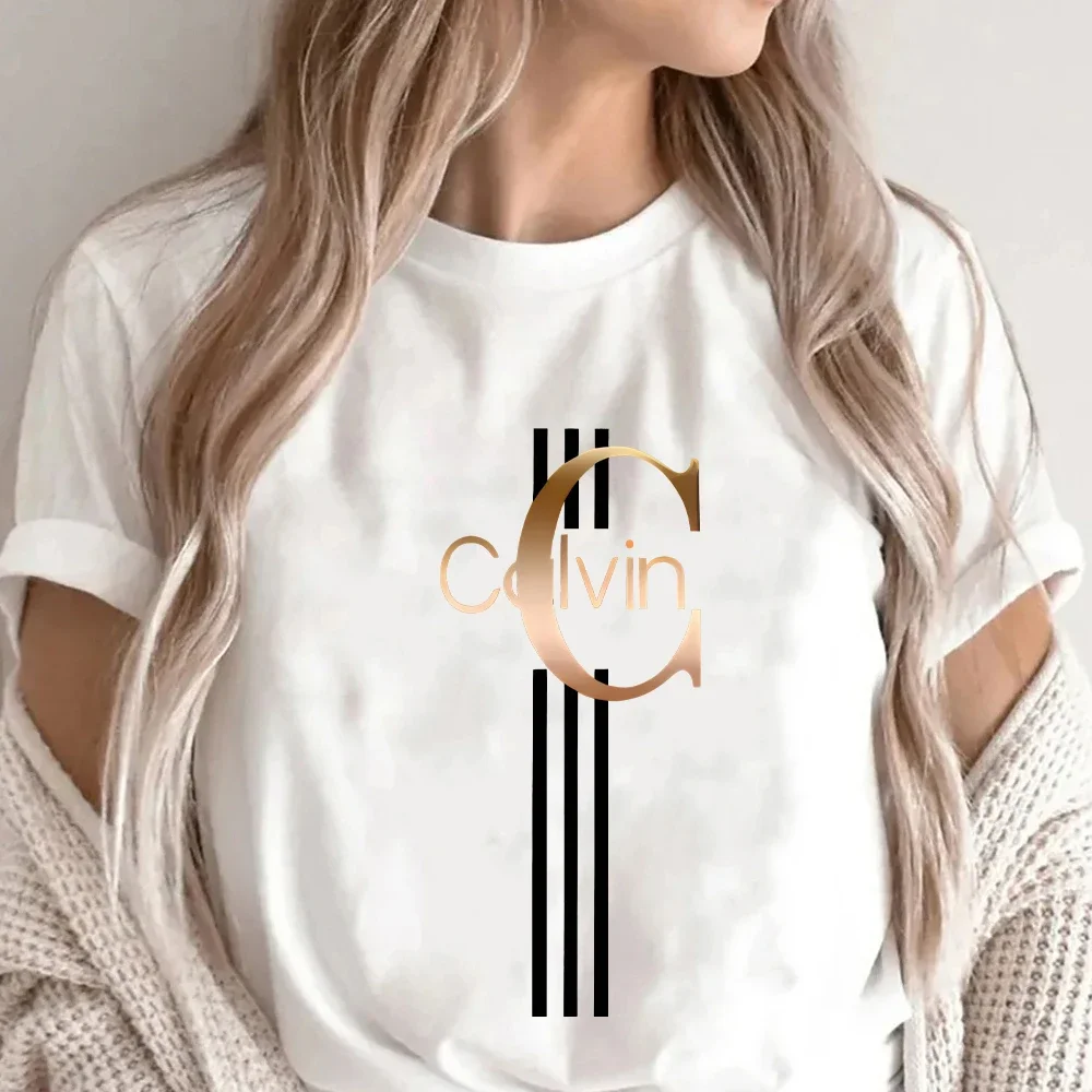 Moda impressa tripulação pescoço roupas de manga curta verão tendência feminina y2k topos gráficos t camisas femininas t camisa harajuku