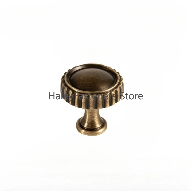 Brass Antique Handles Modern Times Pipe-Shaped Bronze Furniture Drawers Knob Kitchen Cabinet Pull Wardrobe Door Handle