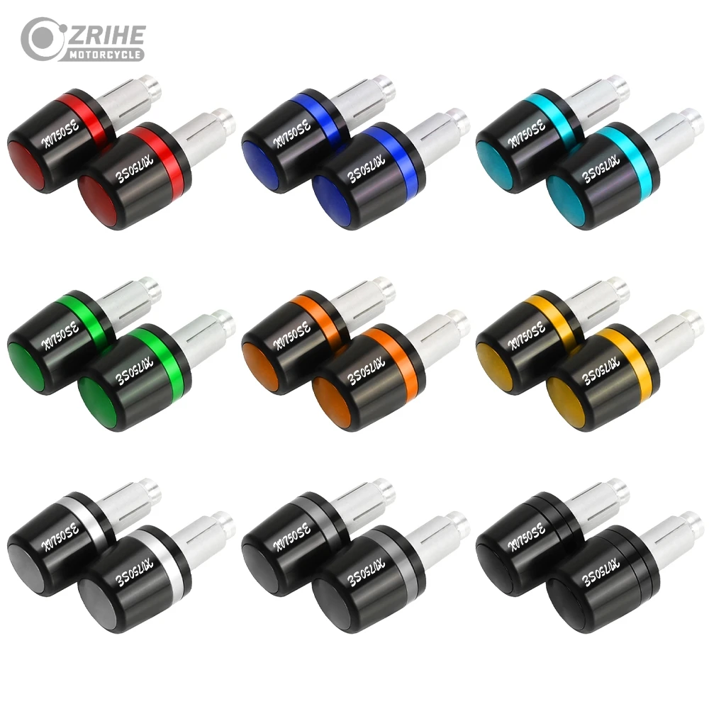 

For YAMAHA XV750SE 7/8" 22mm Motorcycle Accessories Handle Bar Hand Grips Handlebar End Cap Plug XV 750 SE 750SE 1981-2003 2026