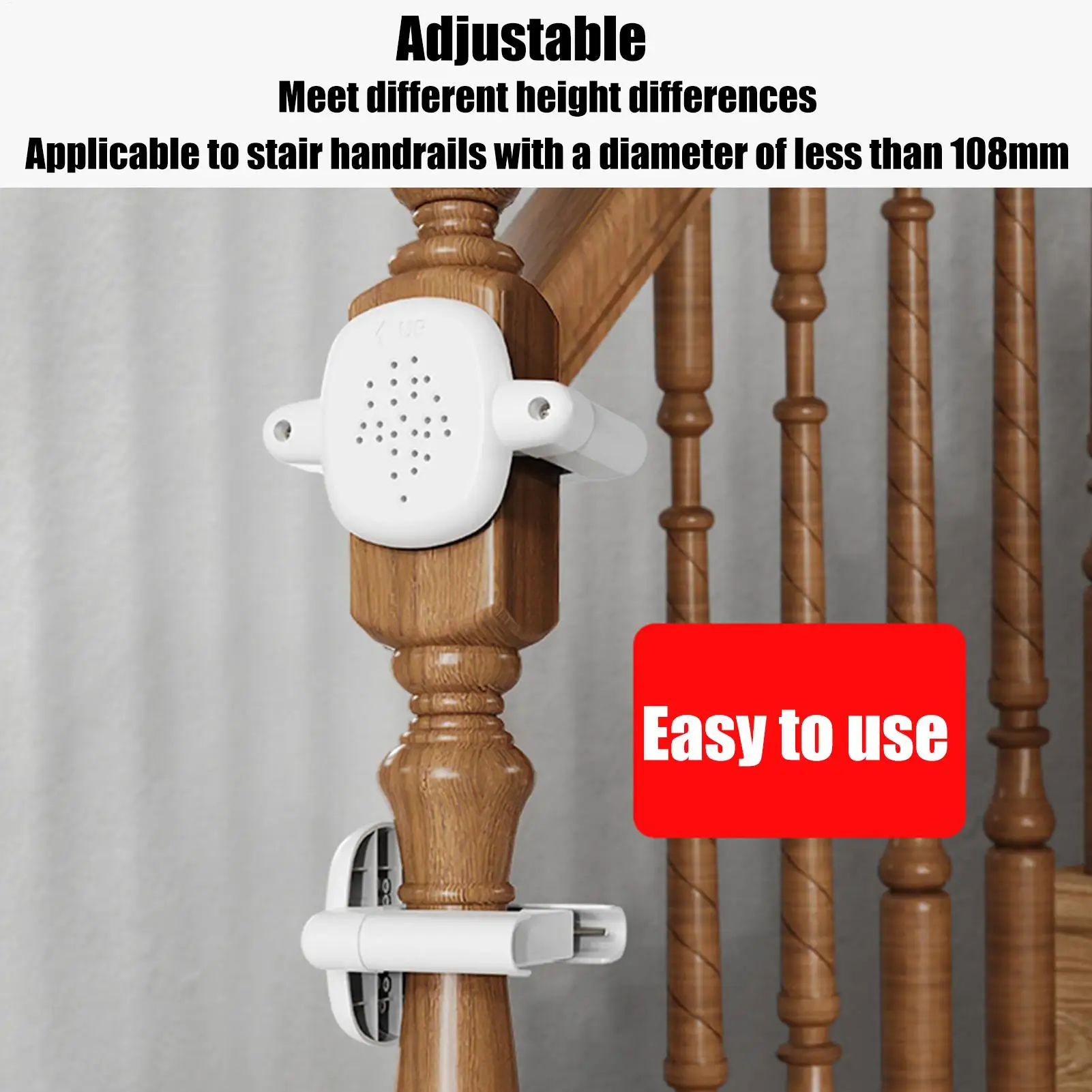 Stair Mounting Fittings Baby Gate Mounting Hardware 2 Pieces Toddler Care Security Hardware Fittings For Indoor Stairway