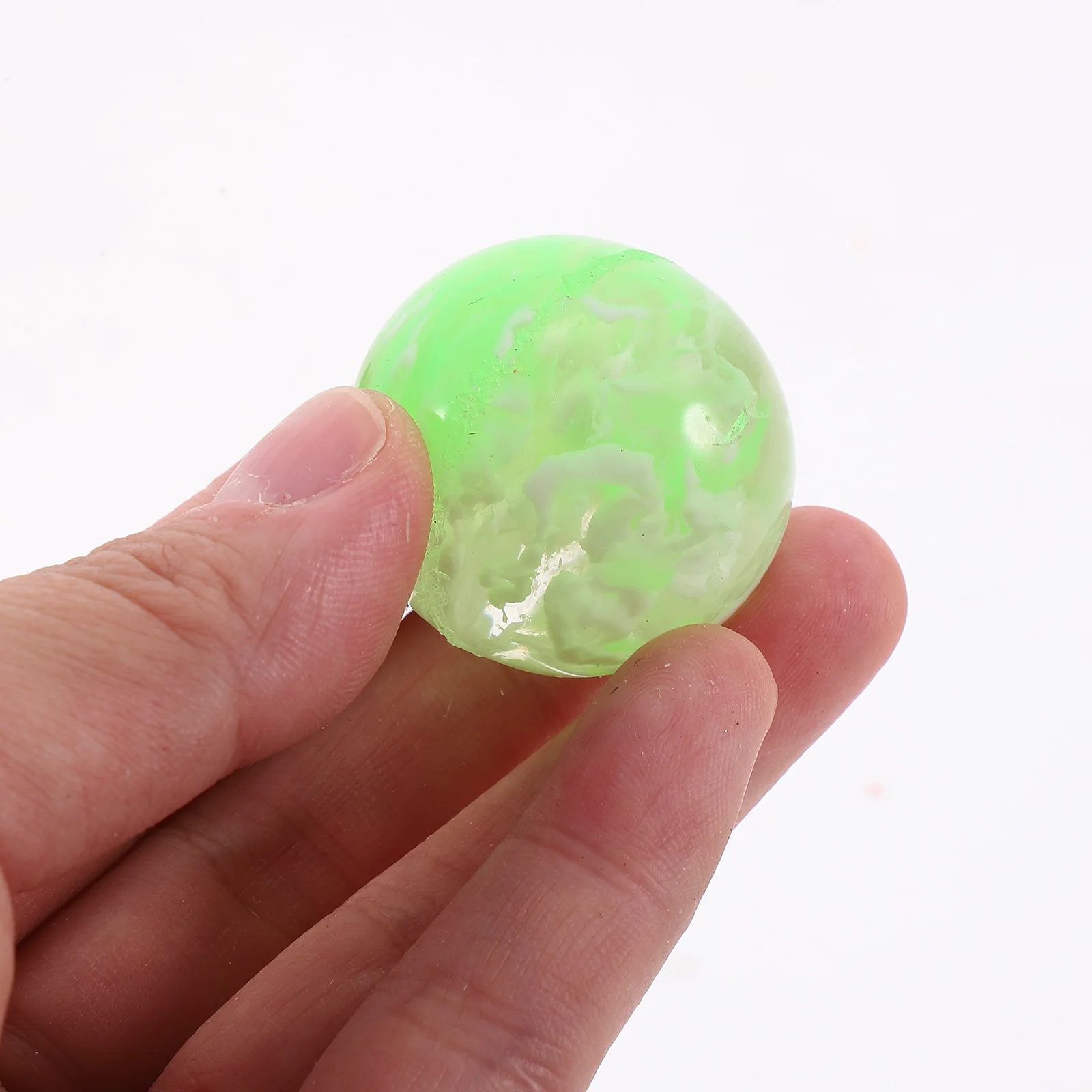 

50pcs Bouncy For Kids Elastic Stress Relief Mini Bouncing Balls Party Favors Autism Decompression Early Education Props Safety