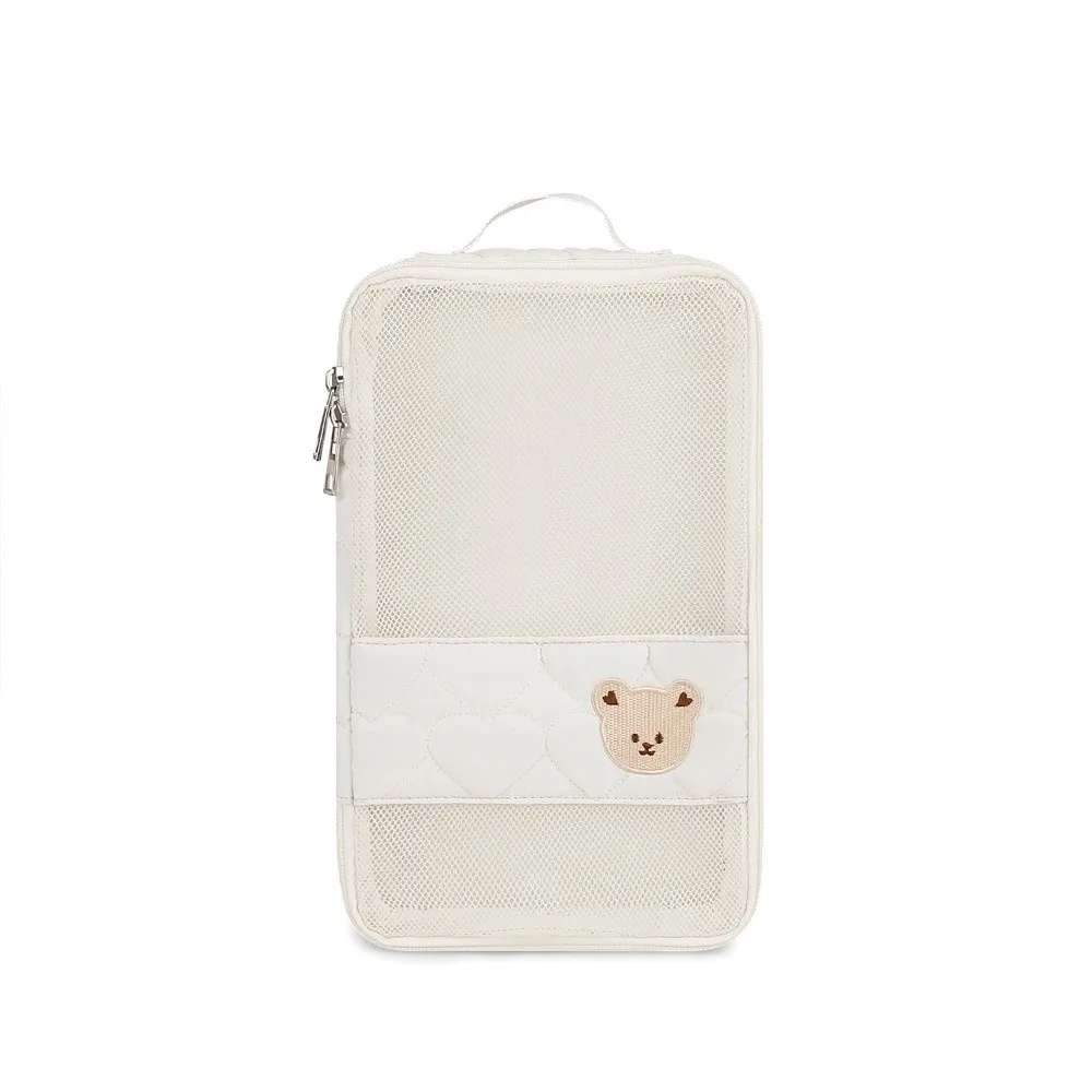 

Waterproof Baby Diaper Bag Separate Storage Hanging Style Stroller Hanging Bag Multiple Compartments Cute Design