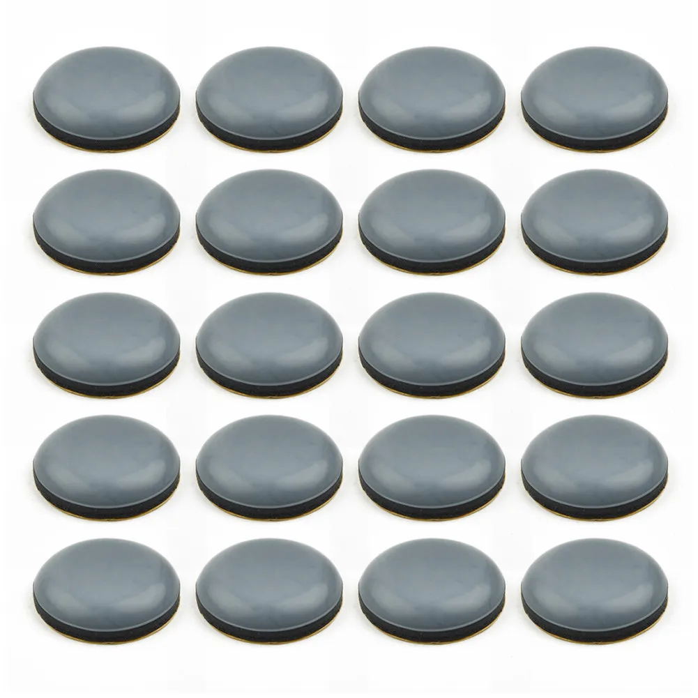 New Practical High Quality Furniture Sliders 25mm Feet Glider Floor Protection For Carpet Movers Heavy Duty Shifter Removal