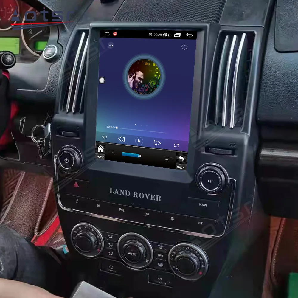 9.7 Inch Vertical Screen Multimedia Android14 For LandRover Freelander2 2007 2008 2009~2015 CAR GPS Navi Stereo Radi Head Unit