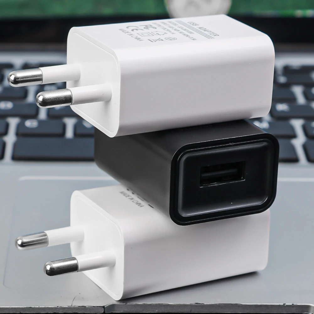 Portable 5V 1A USB Charger Adapter Wall Charging Head Mobile Phone Charger EU Plug For iPhone Xiaomi Samsung Travel Charge - náhled 6