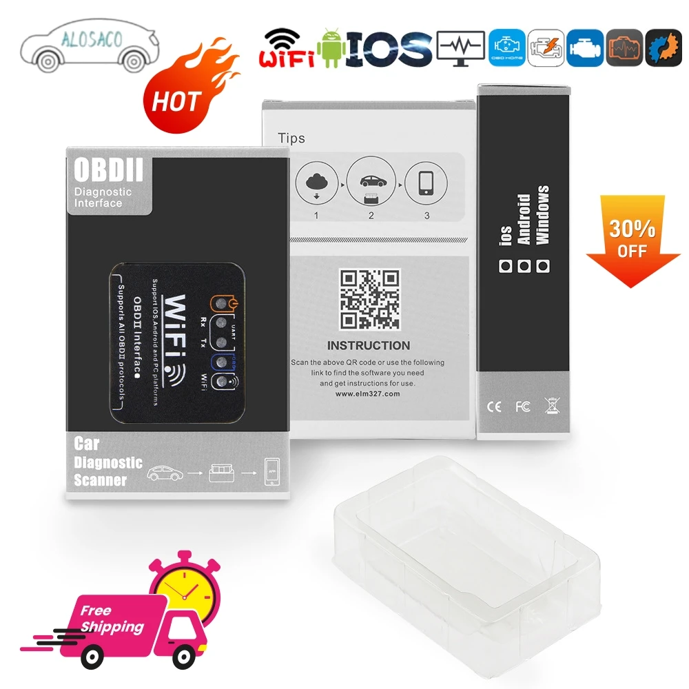 

OBD V2.1 Epistar Bluetooth Automotive Fault Detector ELM327 OBD2 Car Diagnostic-Tool Wireless Scanning For a Variety Of Car Conn