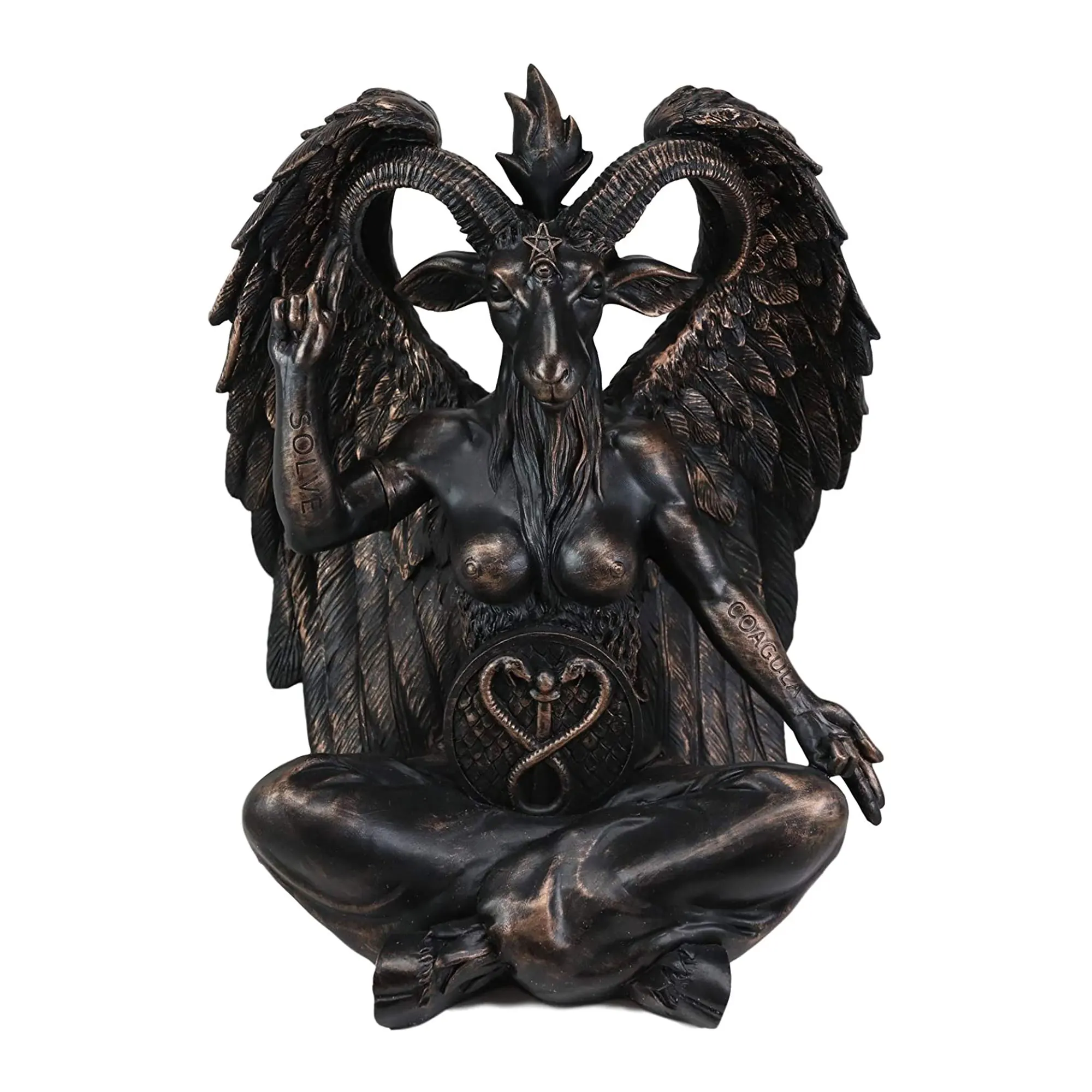 De Baal-figuur: Een diepe blik in de satanistische kunst