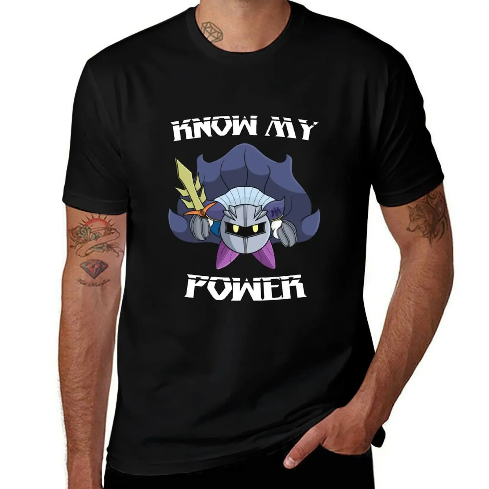 

Meta Knight, Know My Power T-Shirt Relaxed Casual Short Sleeve Tee