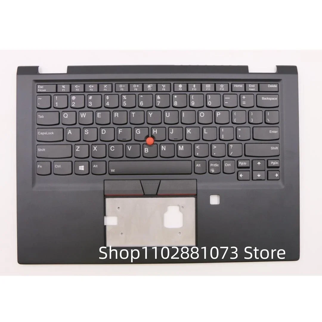 Lenovo Thinkpad X390 Yogaラップトップ用バックライト付きパームレストカバー,新品,オリジナル,02hl500 02hl501