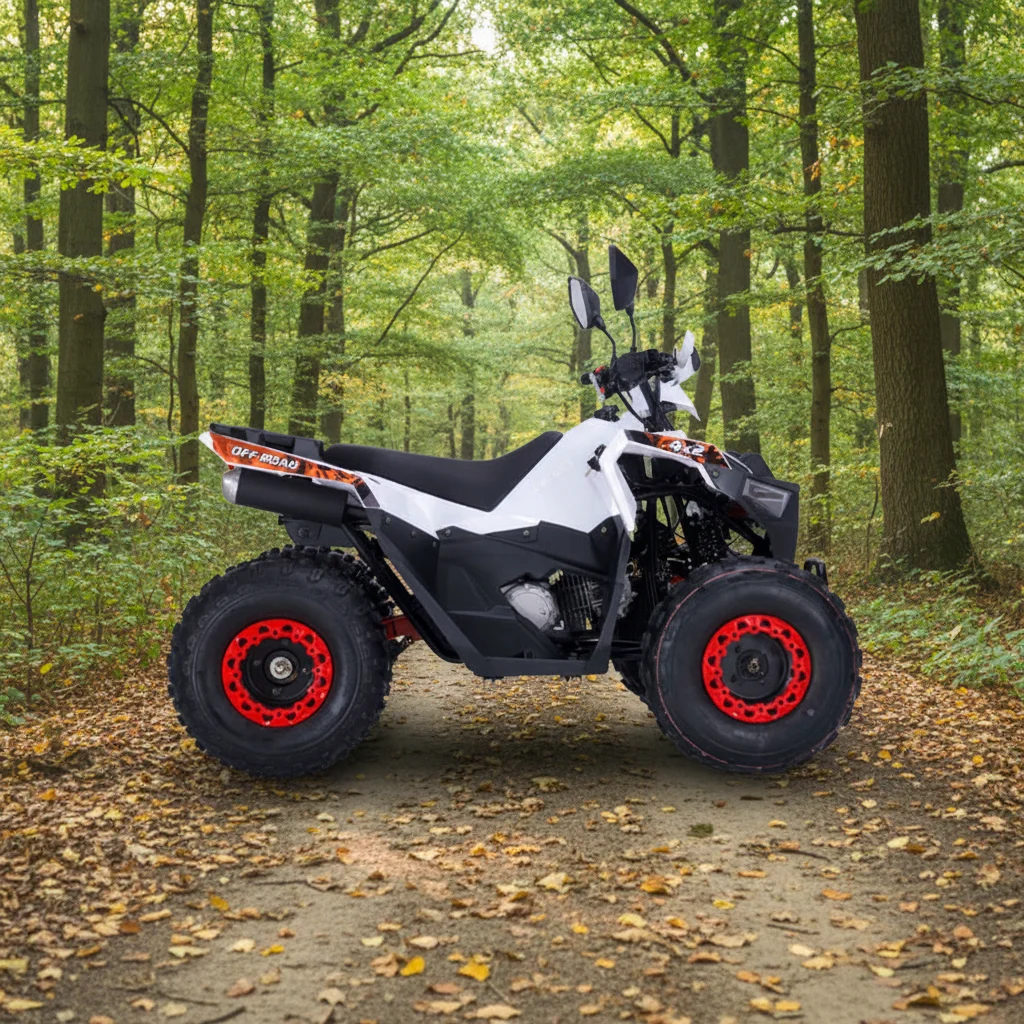 150cc 4 Stroke Gas Automatic Chain Drive 2WD Youth ATV Quad Bike Off Road Four Wheeler Assembly