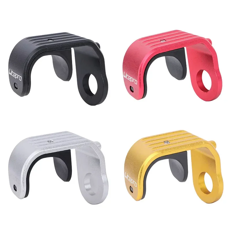 AliExpress NONE E Buckle For Brompton Folding Modification E-typ Aluminum Alloy E-Shaped Hook Front Fork Hook E-Shaped Buckle
