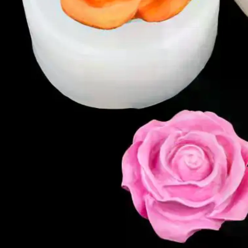 Silicone  Mold 3D Rose Flower for Handmade Soap Making Epoxy Gypsum DIY Rustic Home Wedding Event Gift Decor Scenarios