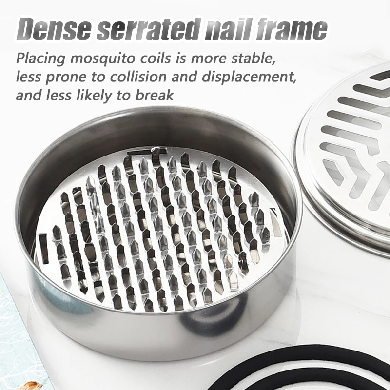 Stainless Steel Mosquito Coil Holder 5