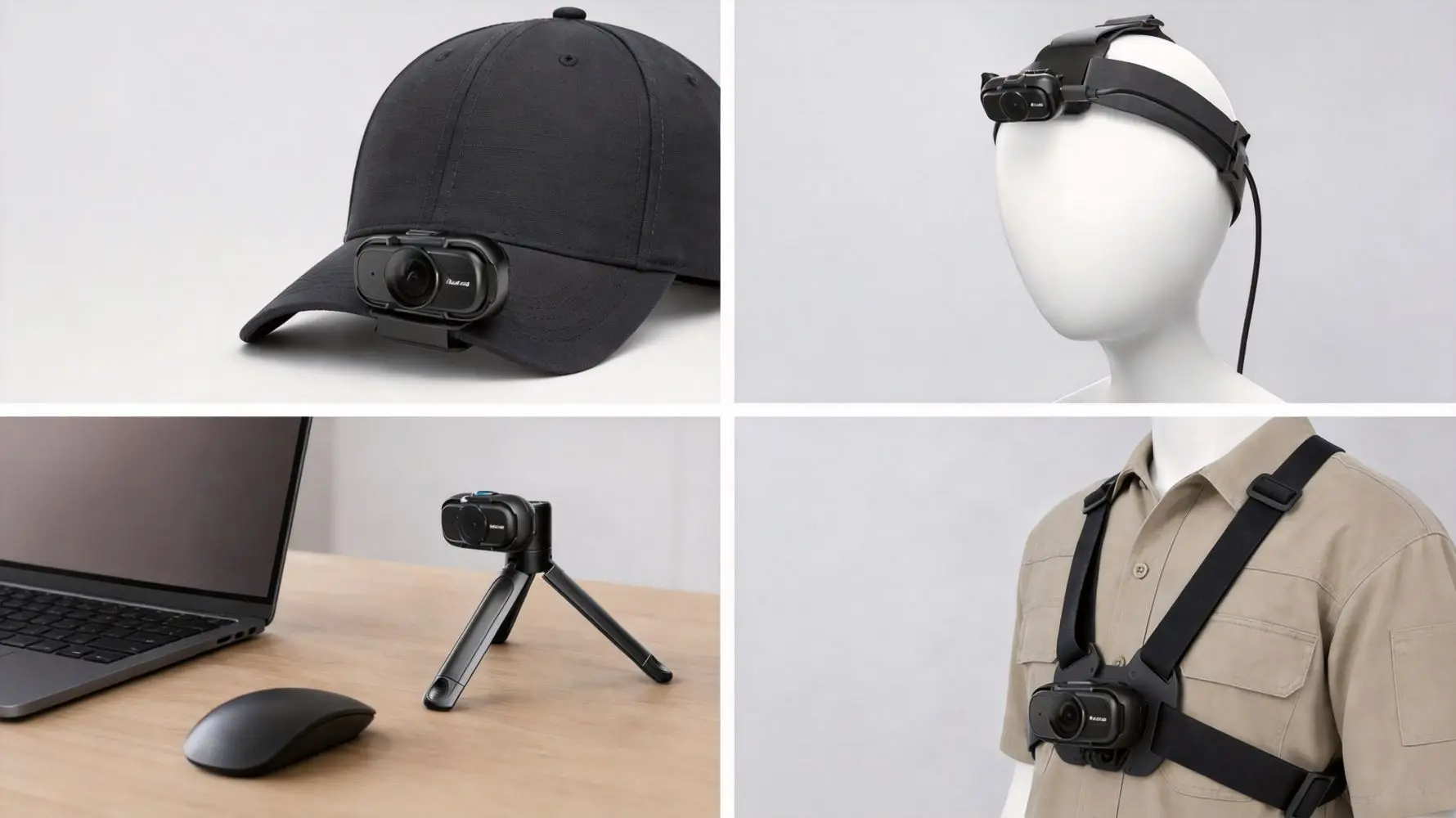 Feed Came1080P 60fps Action Camera for first-person RGB video and IMU-assistedmotion data capture, built for Al dataset projects