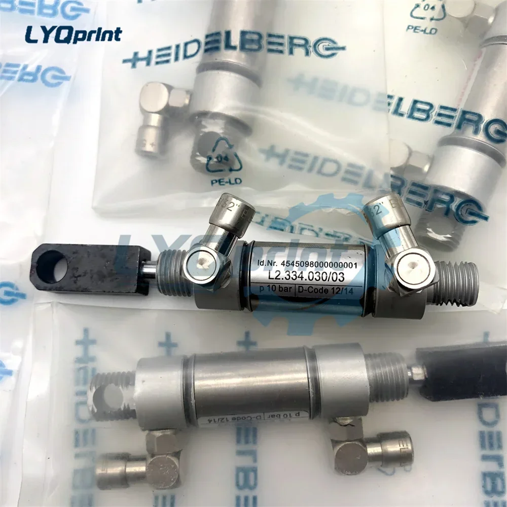 Heidelberg Copper Head XL105 XL75 Pneumatic Cylinder L2.334.030 D16 H10 For Printing Machine