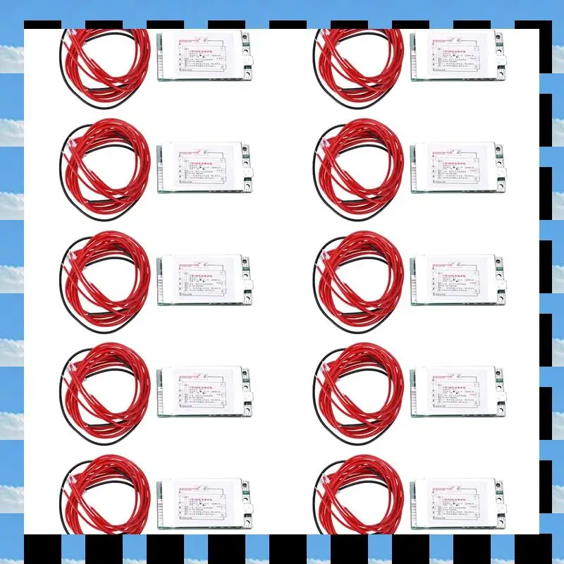 

ABME 10X 7S 24V 15A Защитная плата литиевой батареи BMS PCB плата для электрического скутера E-Bike