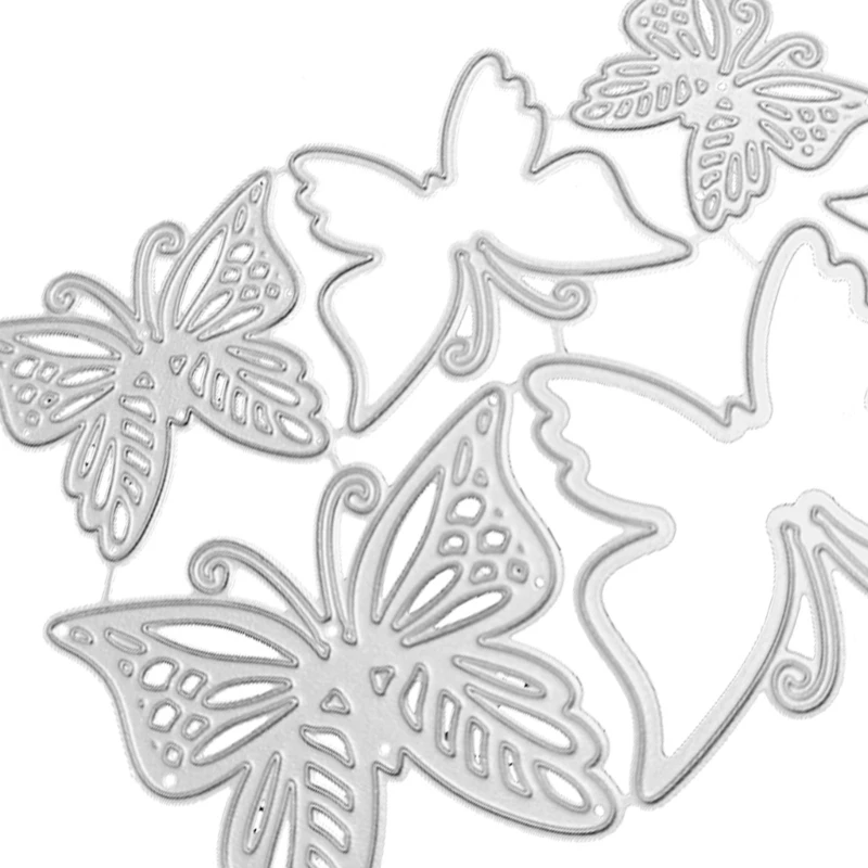 Butterflies Metal Cutting Dies DIY Stamps Crafts Template Mold Stencils Dropship