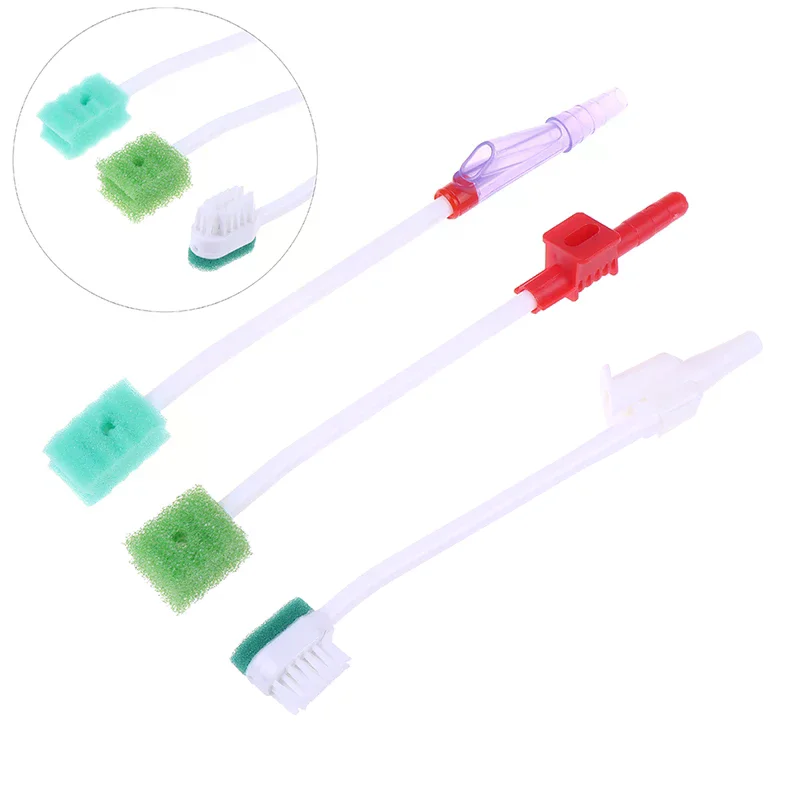 

Одноразовая медицинская губка для зубной щетки ICU, всасывающий тампон для ухода за полостью рта, одноразовая всасывающая система зубной щетки, гигиена полости рта