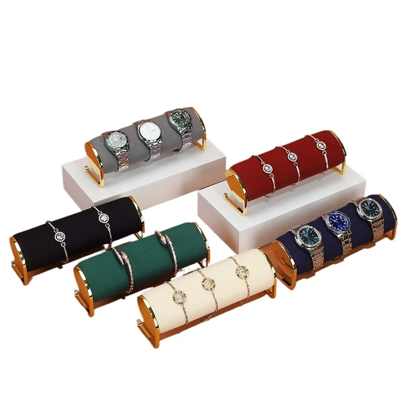 

Bracelet Jewelry Displays Stand Jewellery Watches Organizer Rack Jeweler Counter Showcase Shelf Live Pictures Display Props