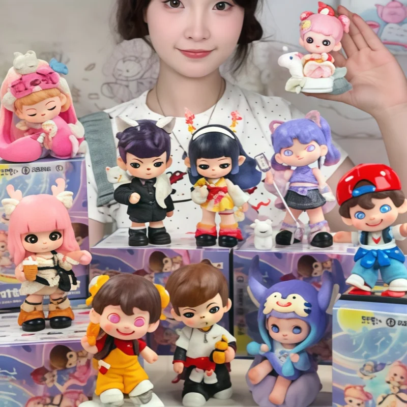Authentique Tntspace Dora honneur des rois vallée des Illusions série de Collaboration boîte aveugle Pop Culture à collectionner pour les filles cadeau