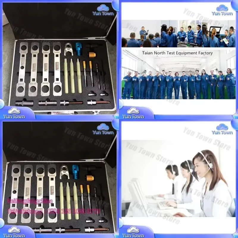 Beifang New Common Rail Injector Disassemble Tools for Diesel Engine Repair for Delphi Denso for Fuel Injector Service