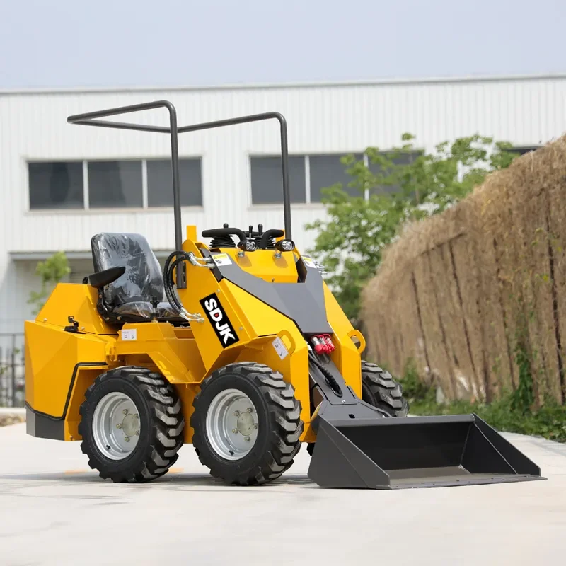 ผู้ผลิตจีนยี่ห้อใหม่ Skid Steer Loader ราคาถูก Mini 500Kg Front End Loader CE EPA เครื่องยนต์ได้รับการรับรอง Mini Loaders ขาย