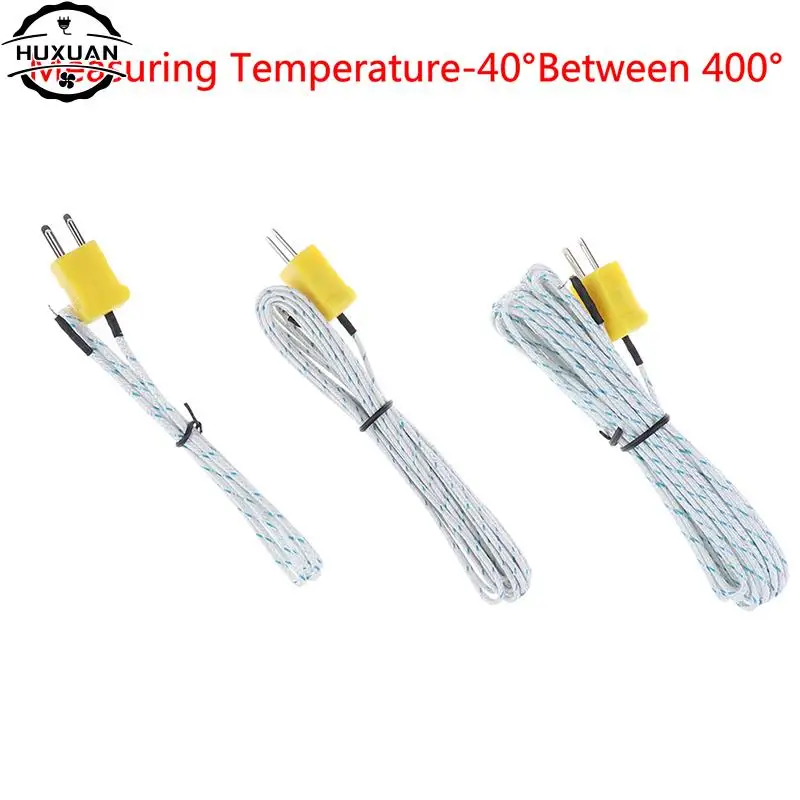 1Pcs High Quality Wire Temperature Test K-type TP-01 Thermo Sensor Probe For TM-902C TES-1310