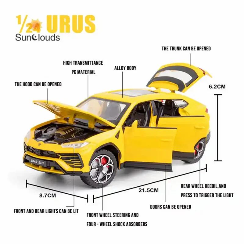 Wholesale Die-Casting Alloy Car Model With Sound And Light Analog Diecast Toy Vehicles For Children