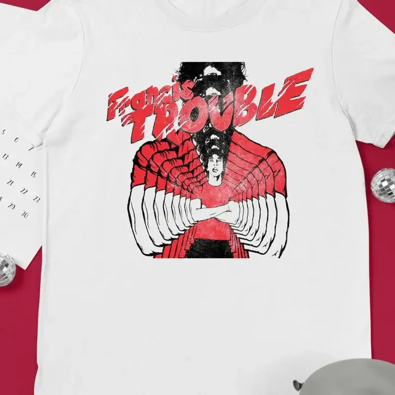 Albert Hammond Jr Francis Trouble Album T Shirt White All Size Jj4064