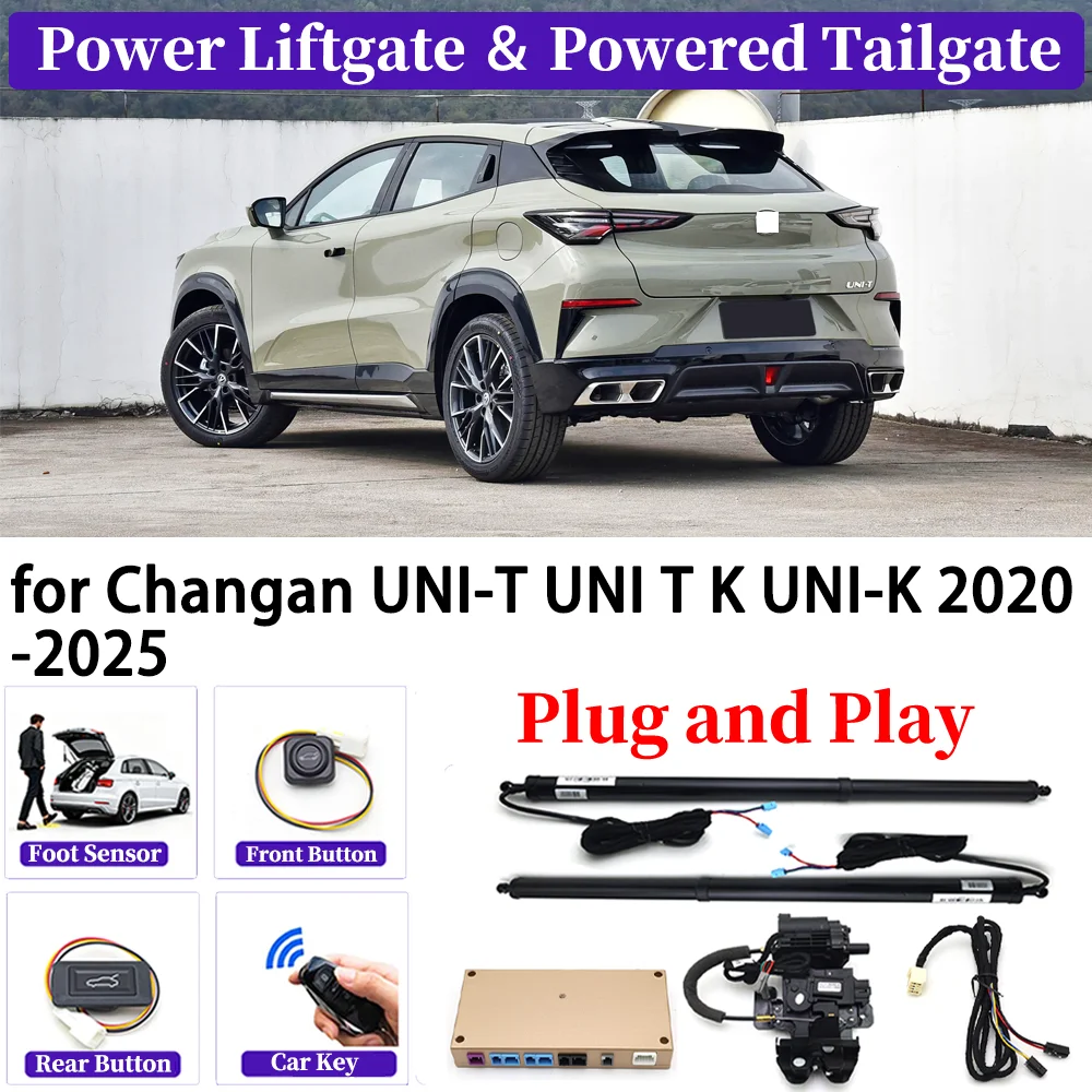

ZJCGO for Changan UNI-T UNI T K UNI-K 2020-2025 OEM Upgrade Car Automatic Power Liftgate Kit Smart Auto Electric Tailgate System