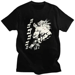 Dio Brando Jojos Bizarre Adventure T Shirt Men Clothing Pure Cotton T-Shirt Joestar Anime Kujo Blood Otaku Crusaders Graphic Top