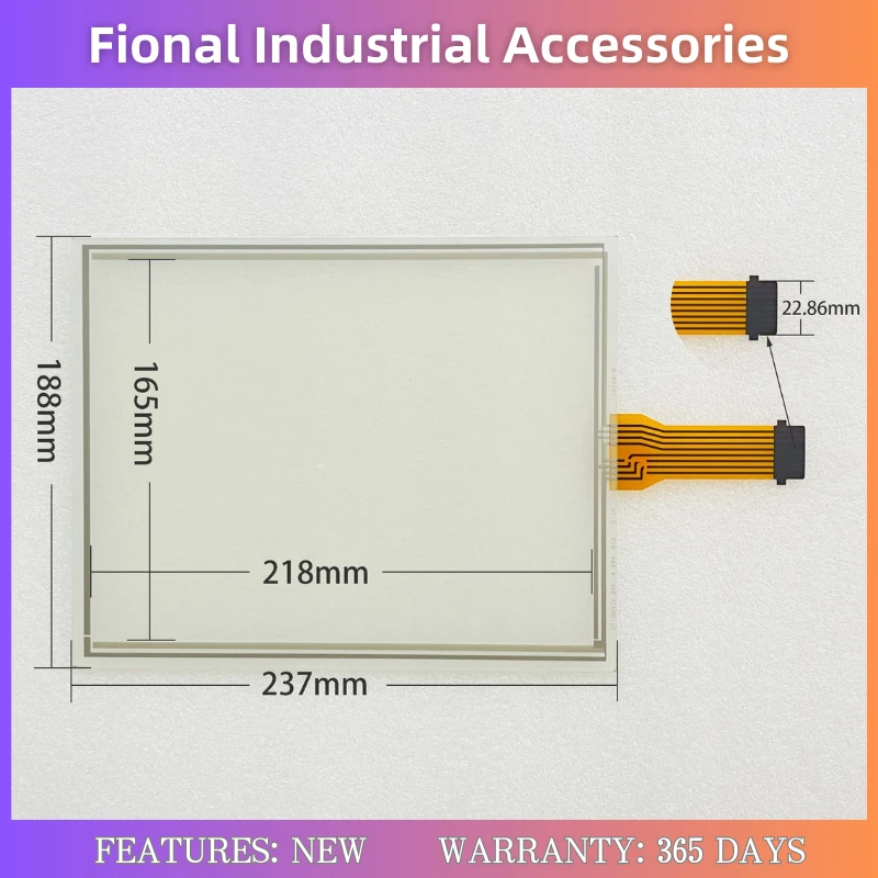 A+for Touch Screen Panel Glass Digitizer For GT/GUNZE USP 4.484.038 IM-01 Touch