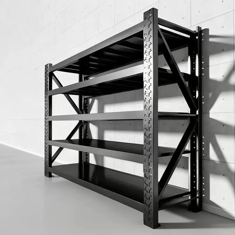 Multi-level Warehouse Load-bearing Shelve Express Supermarket Storage Shoe Cabinet Rack Warehouse Home Furniture prateleira LJ40