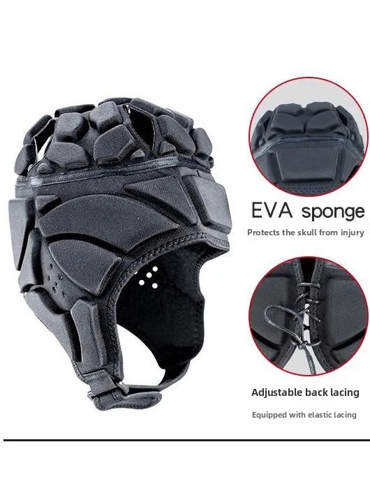 Thickened EVA Sports Helmet for Cycling Roller Skating Goalkeeper Baseball Protection Comfortable Breathable Rugby
