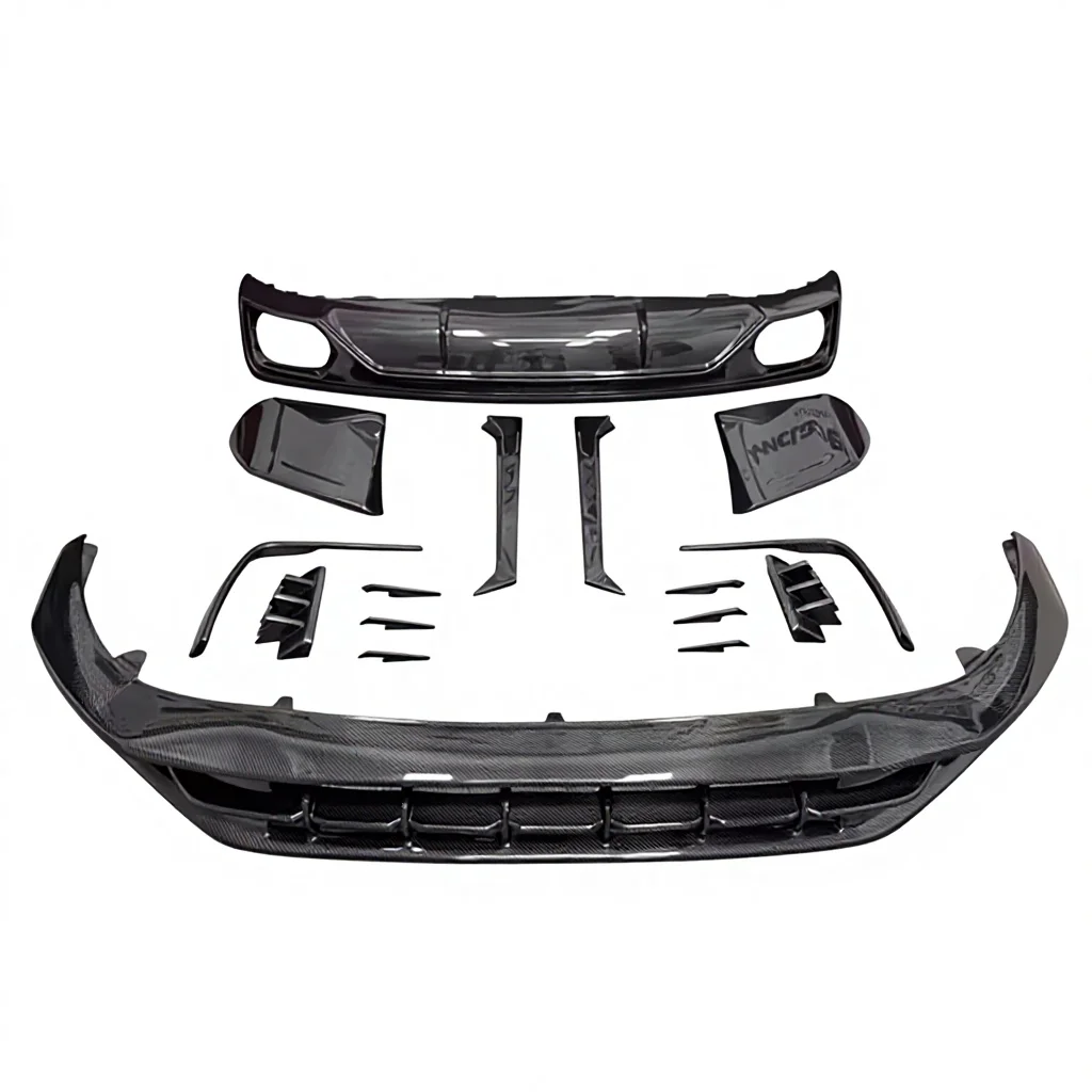 

STLF For Q8 SQ8 2019+ a Style Body Kit in Wet Carbon Fiber - Unique Carbon Pattern Full Aero Package, Real Carbon Fiber Parts