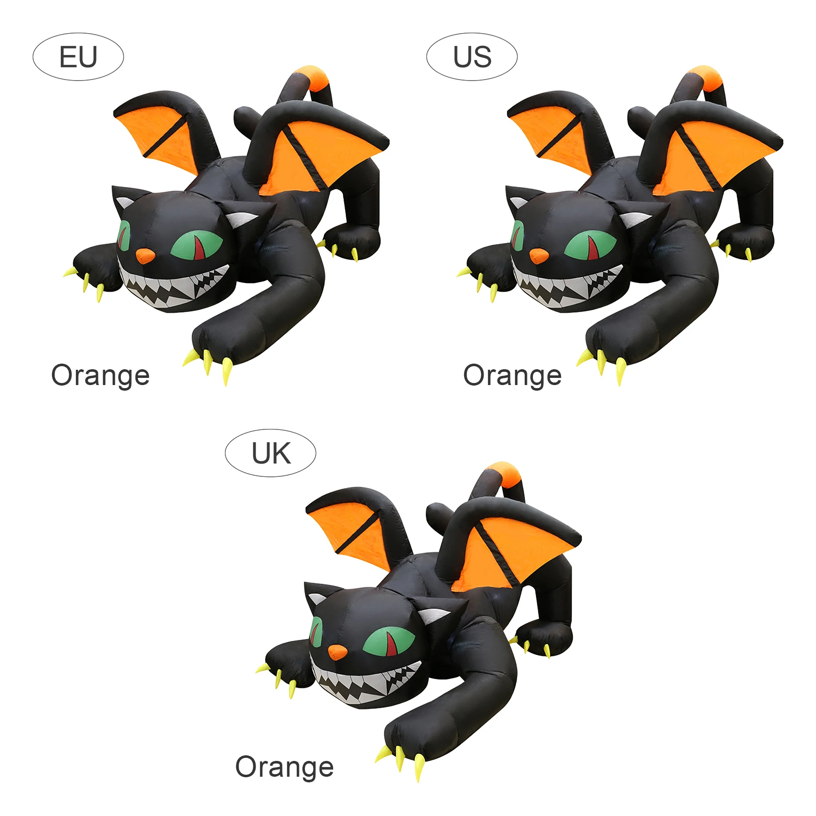 インフレータブル屋外装飾 LEDライト内蔵 ホリデーパーティー用インフレータブル装飾