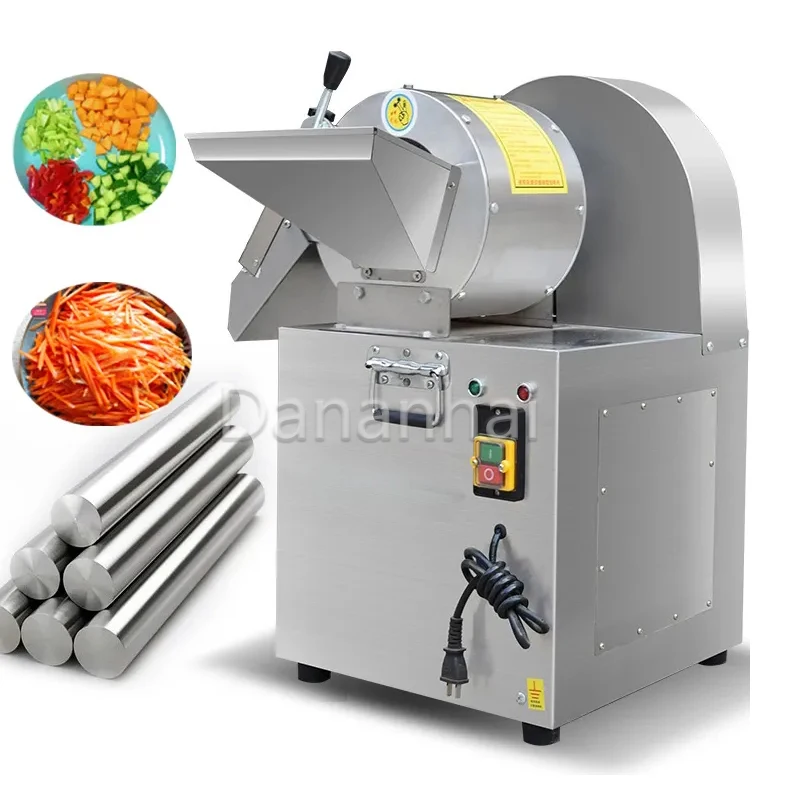 Spring 2026 Electric Vegetable Cutting Machine - Compact Carrot Eggplant Cucumber Slicer for Kitchen Home Use